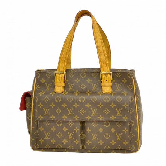 Louis Vuitton Multipli Cité, Brown, Canvas, tote