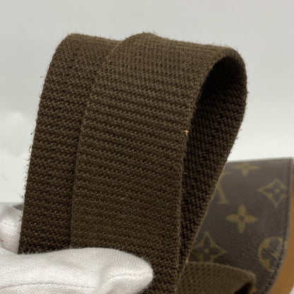 Louis Vuitton Montsouris GM, Brown, Canvas, backpack