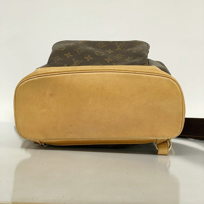 Louis Vuitton Montsouris GM, Brown, Canvas, backpack