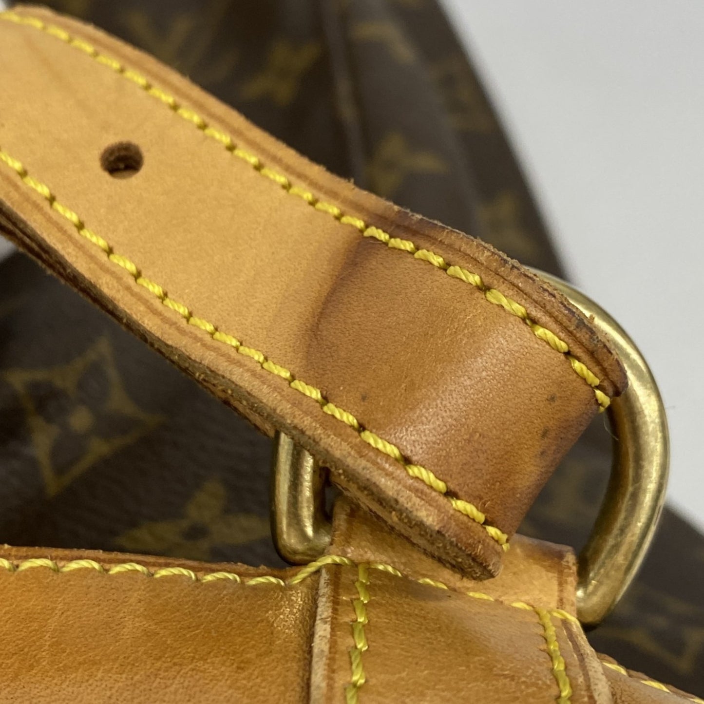 Louis Vuitton Montsouris GM, Brown, Canvas, backpack