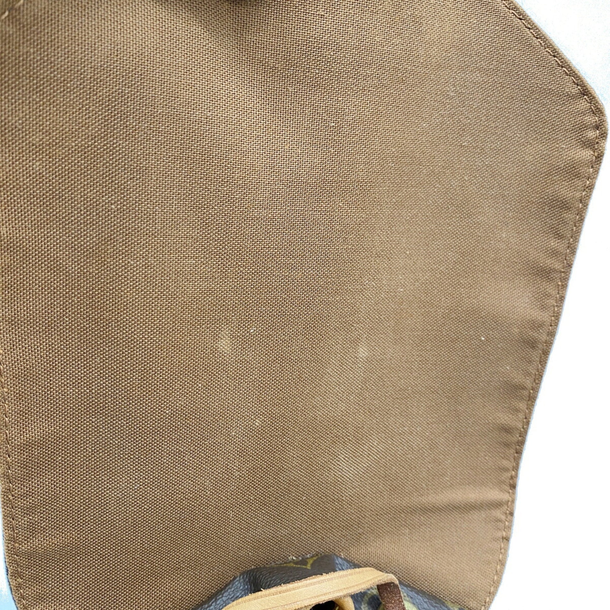 Louis Vuitton Montsouris GM, Brown, Canvas, backpack