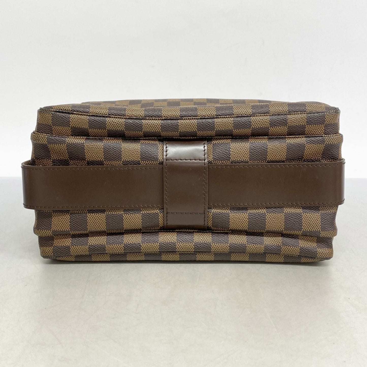 Louis Vuitton Naviglio, Brown, Canvas, shoulder