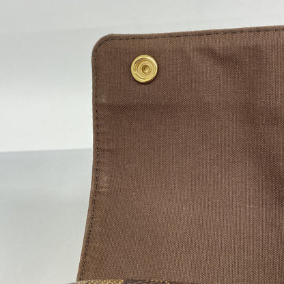 Louis Vuitton Naviglio, Brown, Canvas, shoulder