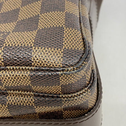 Louis Vuitton Naviglio, Brown, Canvas, shoulder
