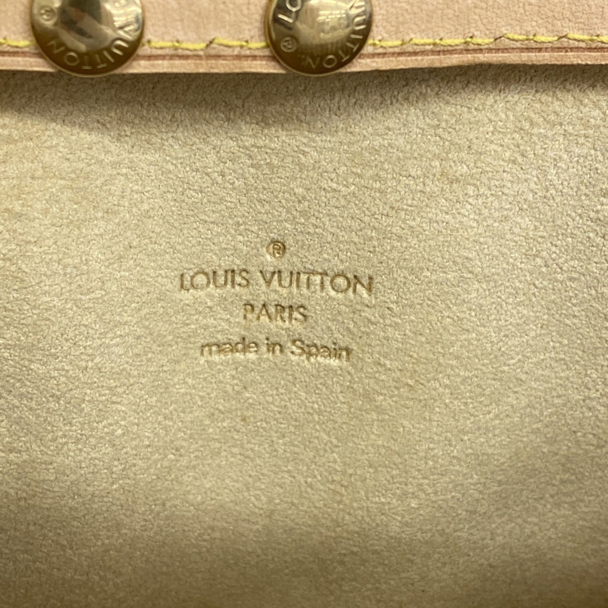 Louis Vuitton Pochette twin, Brown, Canvas, shoulder