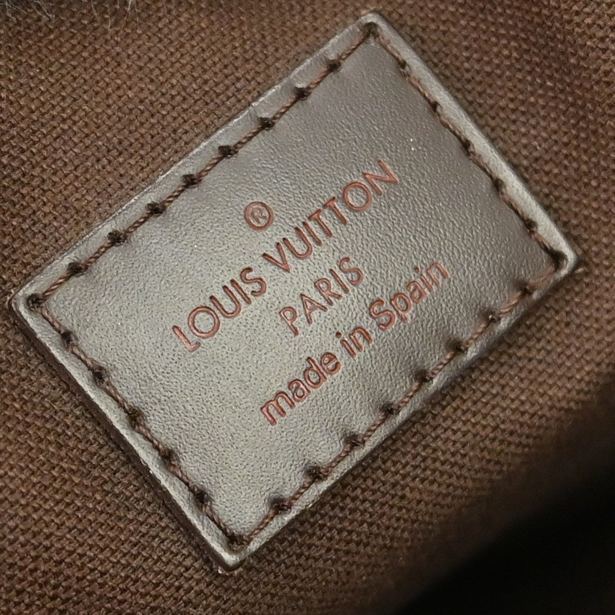 Louis Vuitton Brooklyn Damier, Brown, Canvas, Handbag