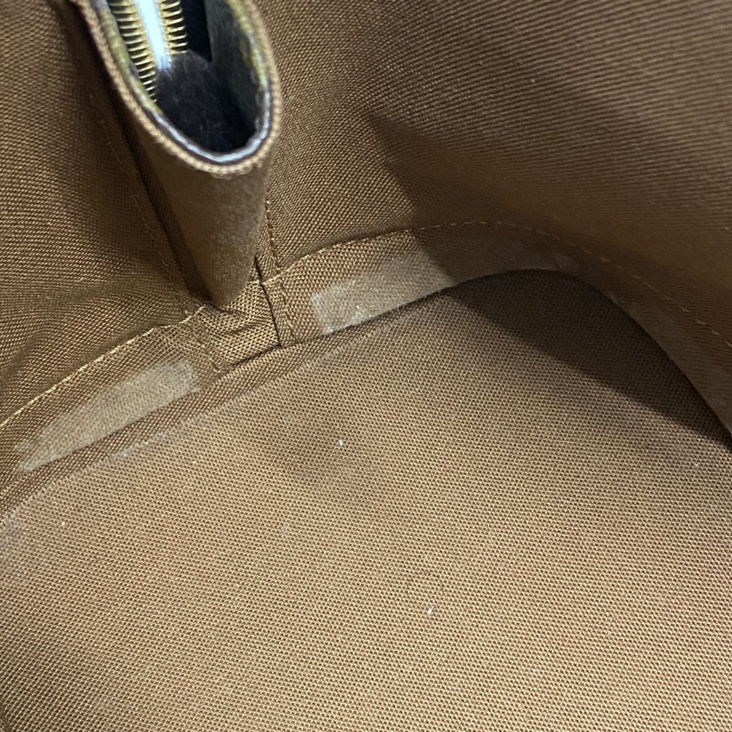 Louis Vuitton Alma, Brown, Canvas, handbag