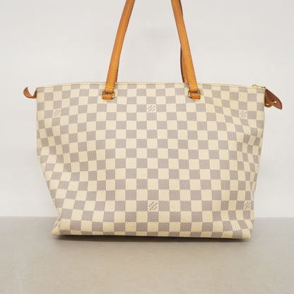 Louis Vuitton Lena PM, White, Canvas, tote
