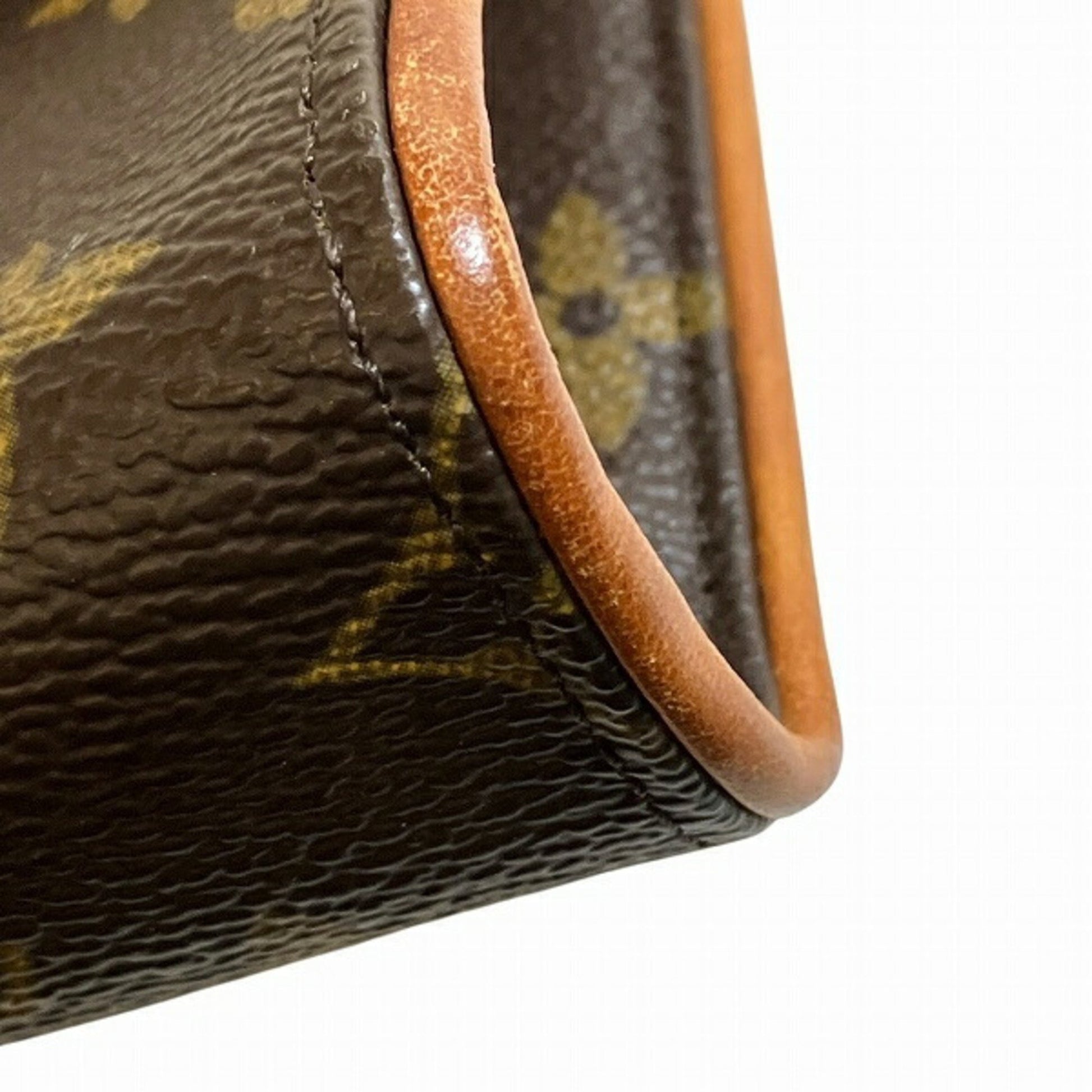 Louis Vuitton Florentine, Brown, Canvas, clutch