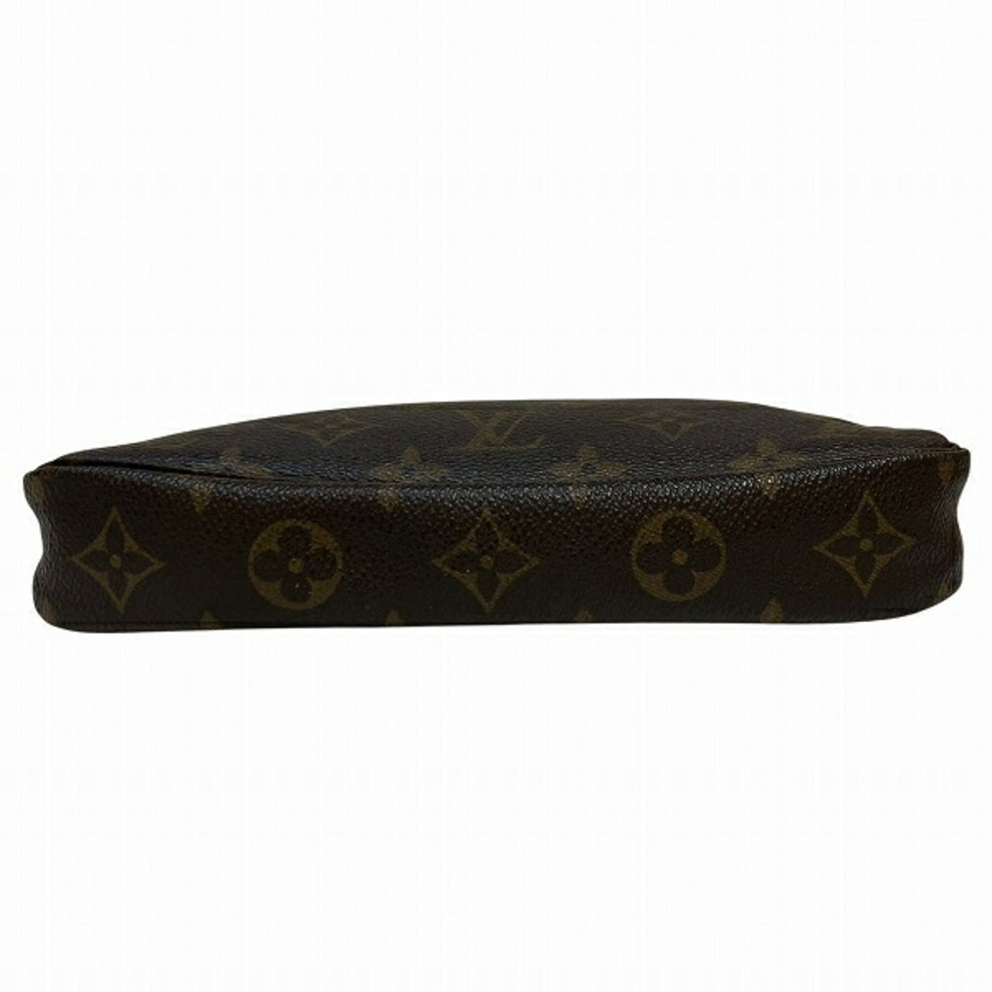 Louis Vuitton Pochette Accessoire, Brown, Canvas, clutch
