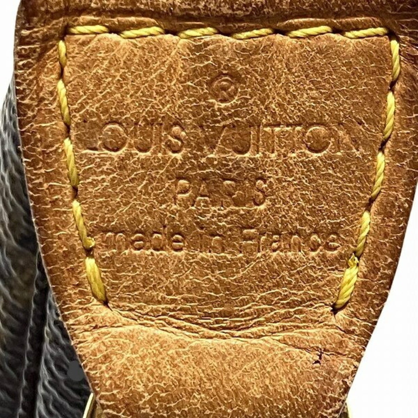 Louis Vuitton Pochette Accessoire, Brown, Canvas, clutch