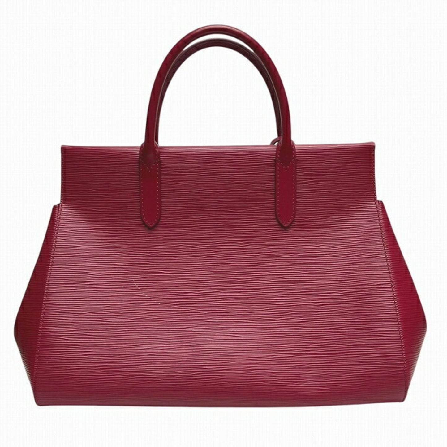 Louis Vuitton Marly, Burgundy, Leather, handbag