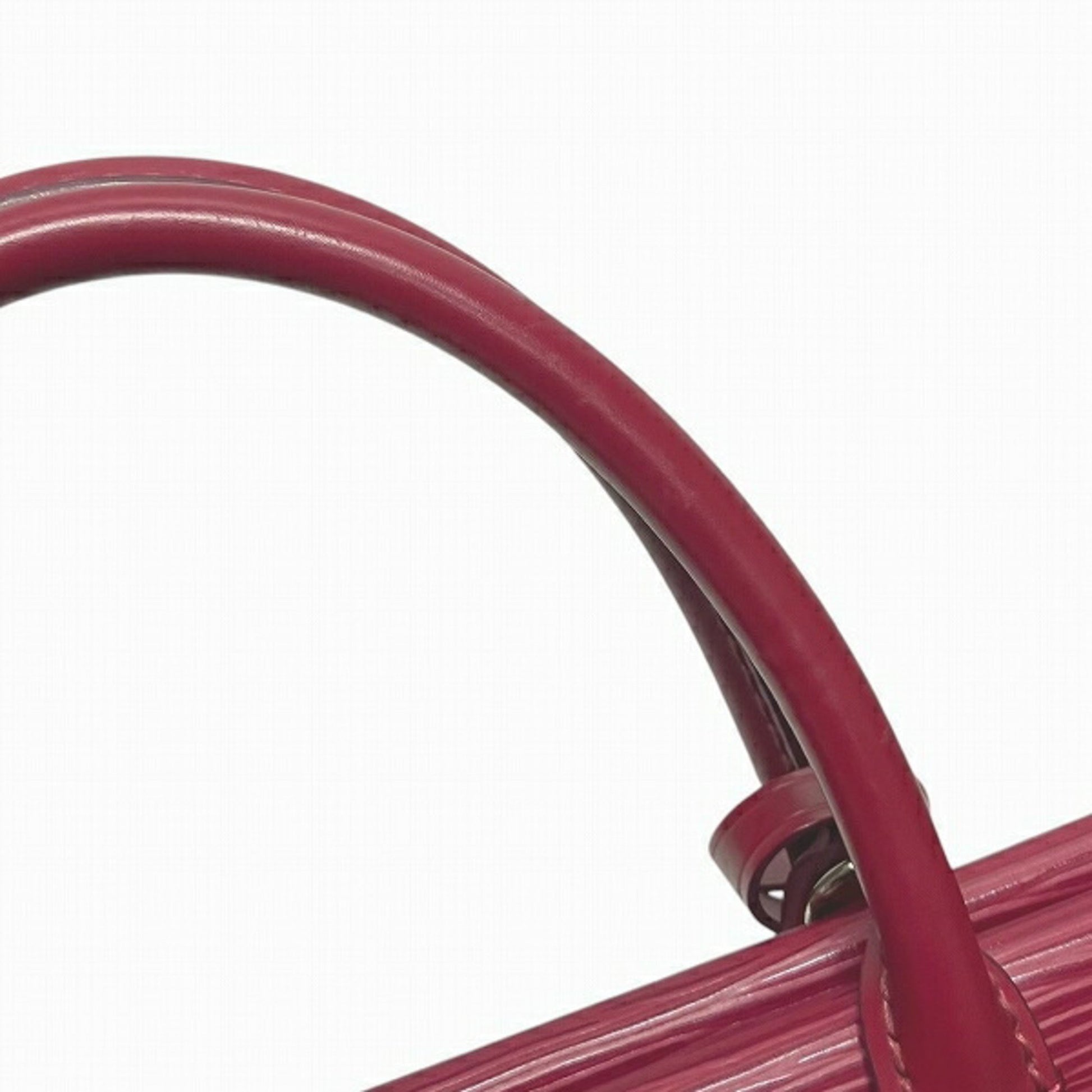 Louis Vuitton Marly, Burgundy, Leather, handbag