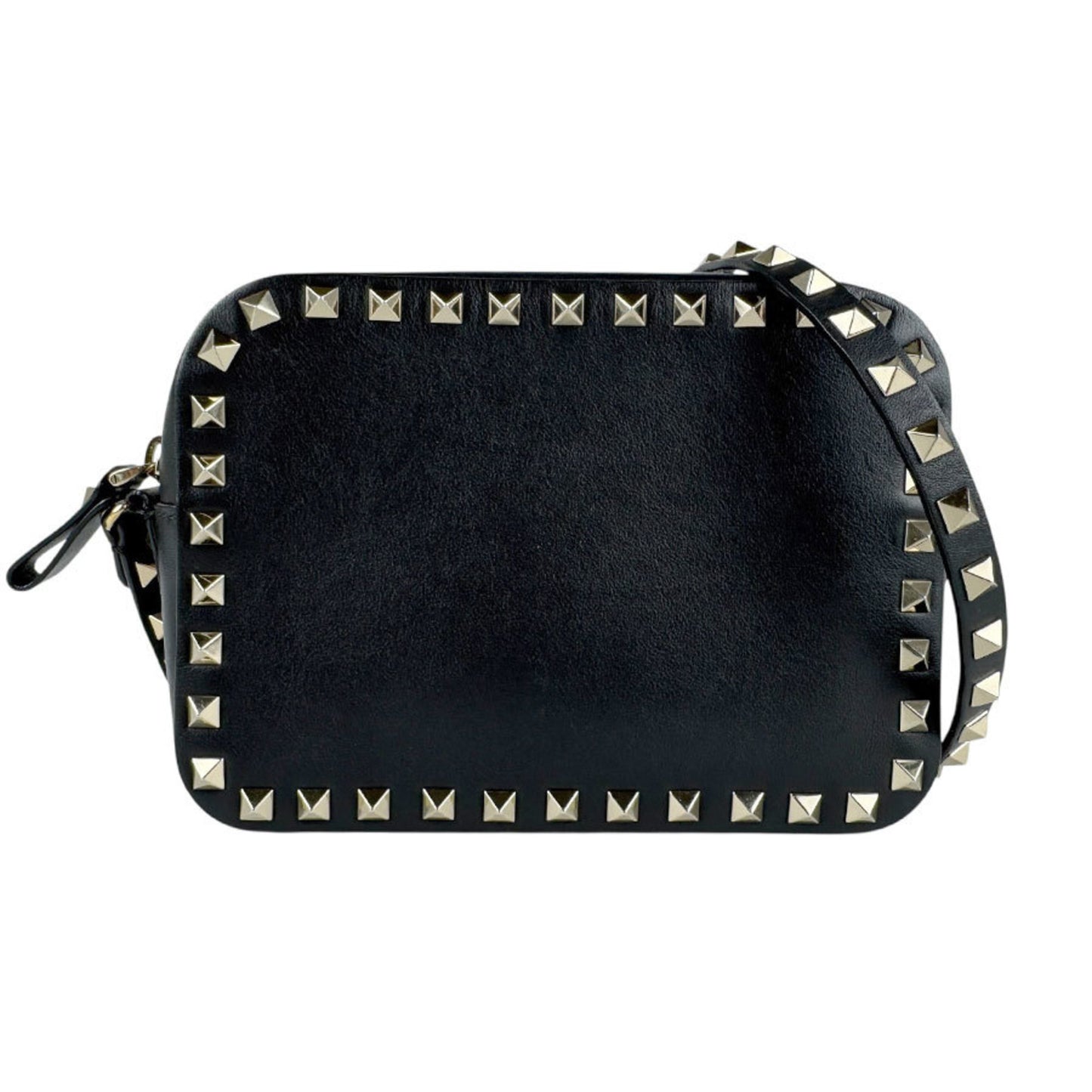 Valentino Garavani Rockstud, Black, Leather, shoulder