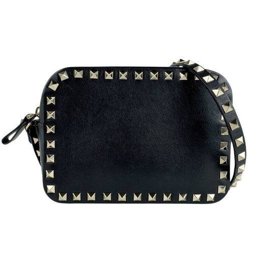 Valentino Garavani Rockstud, Black, Leather, shoulder