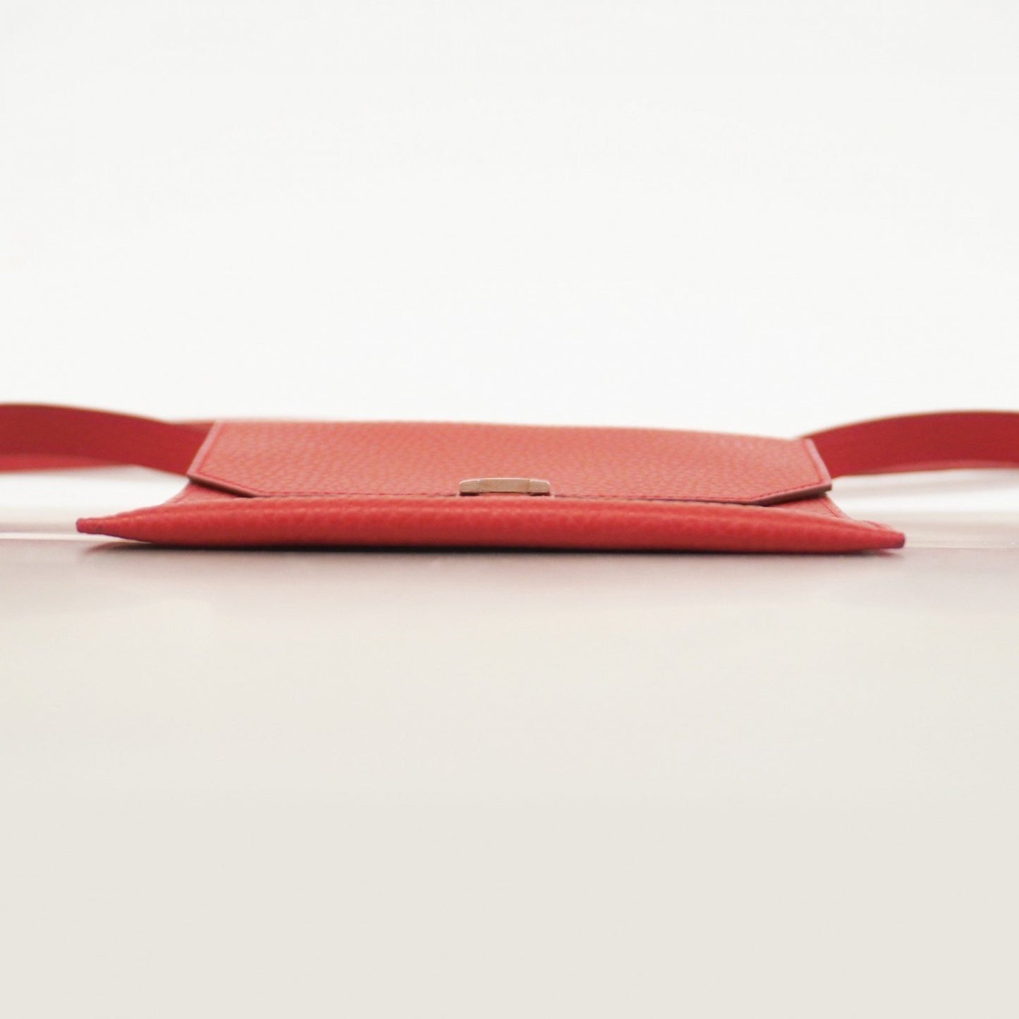 Hermès Amelie, Red, Leather, shoulder