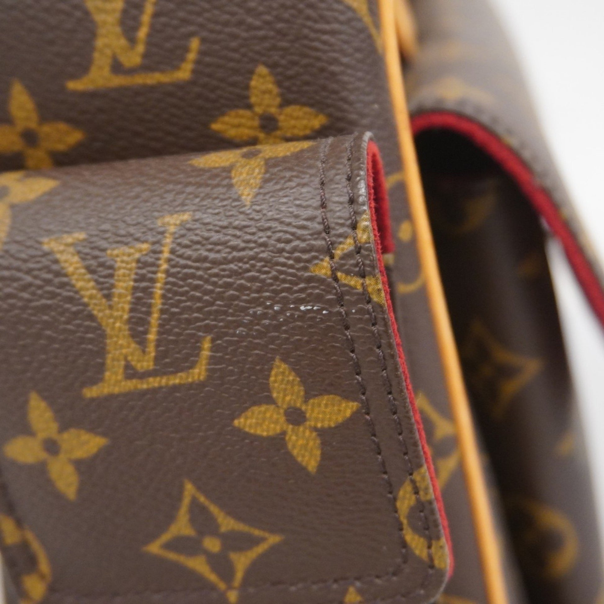 Louis Vuitton Multipli Cité, Brown, Canvas, shoulder