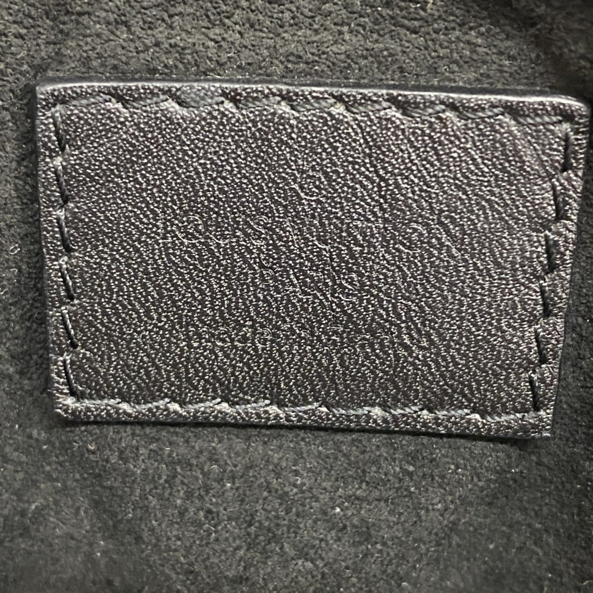 Louis Vuitton Flower, Black, Canvas, handbag
