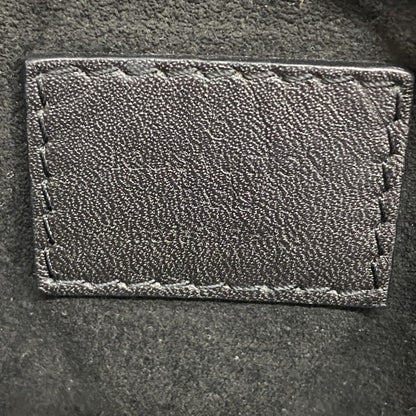 Louis Vuitton Flower, Black, Canvas, handbag
