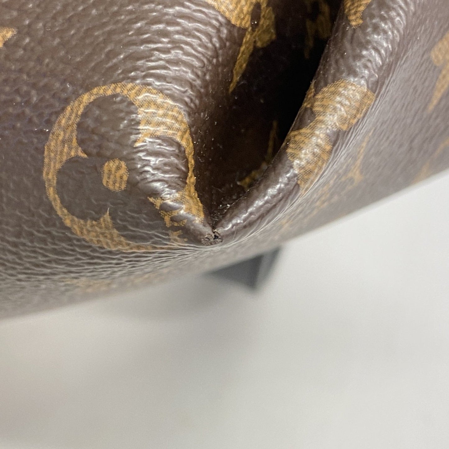Louis Vuitton Flower, Black, Canvas, handbag
