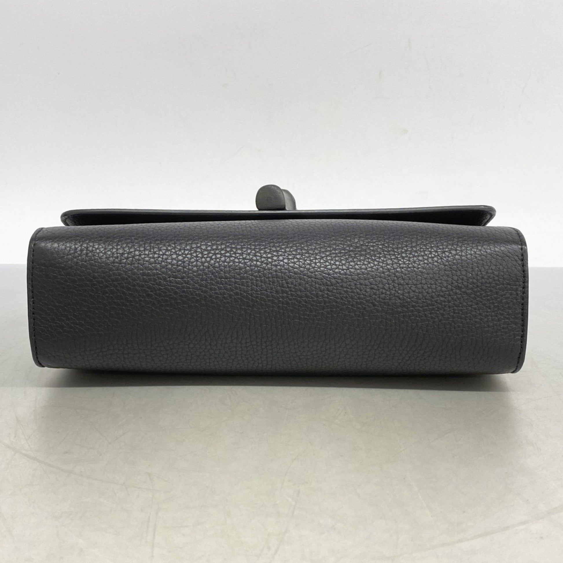 Gucci Bamboo, Black, Leather, shoulder