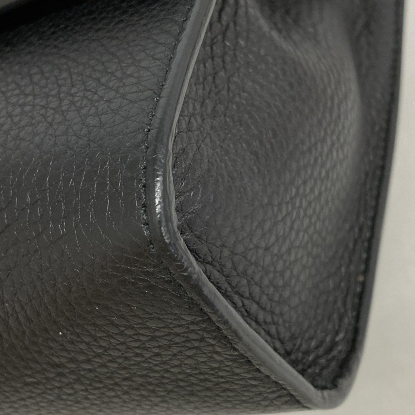 Gucci Bamboo, Black, Leather, shoulder