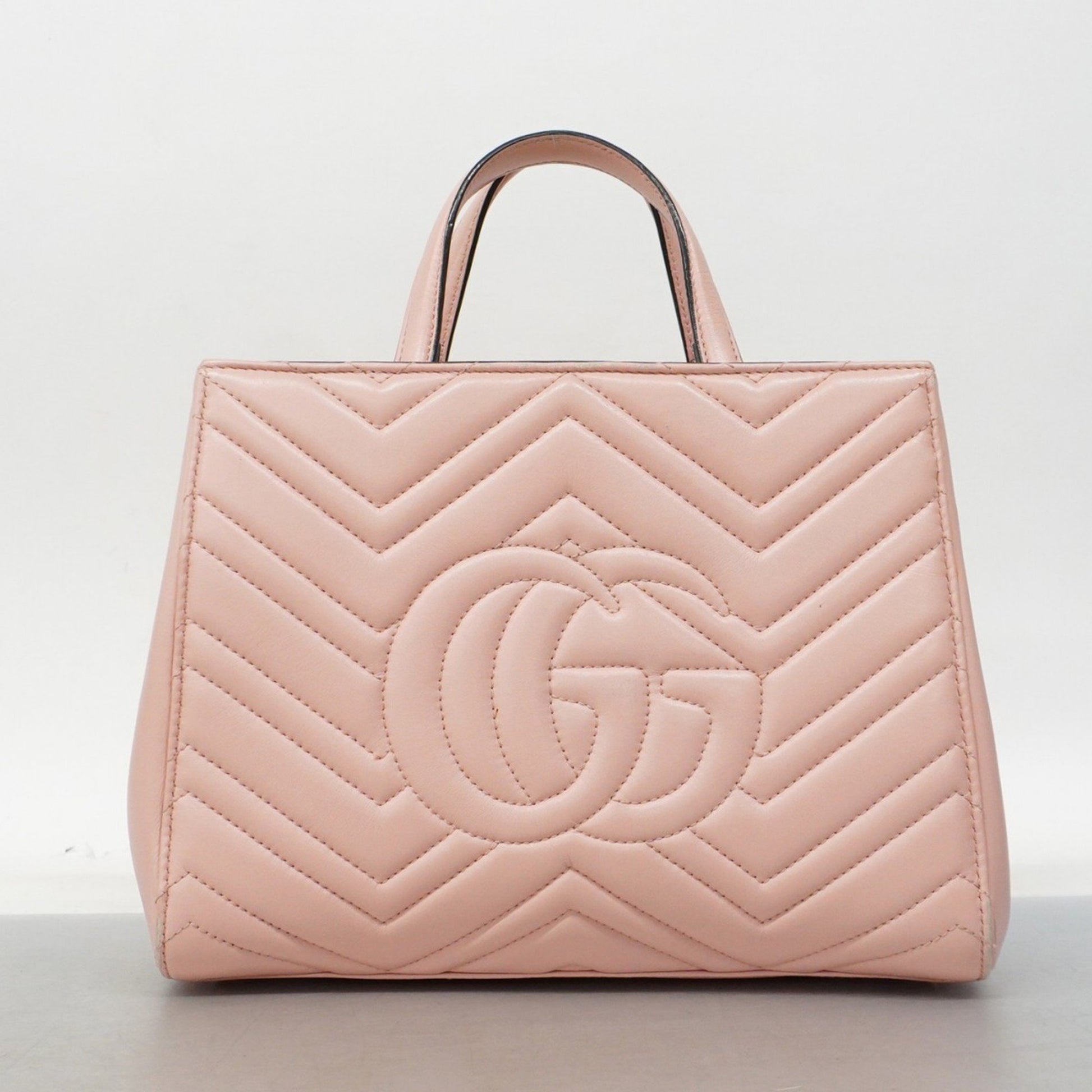 Gucci GG Marmont, Pink, Leather, handbag