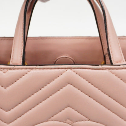 Gucci GG Marmont, Pink, Leather, handbag
