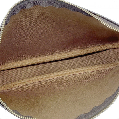 Louis Vuitton Pochette Accessoire, Brown, Canvas, clutch