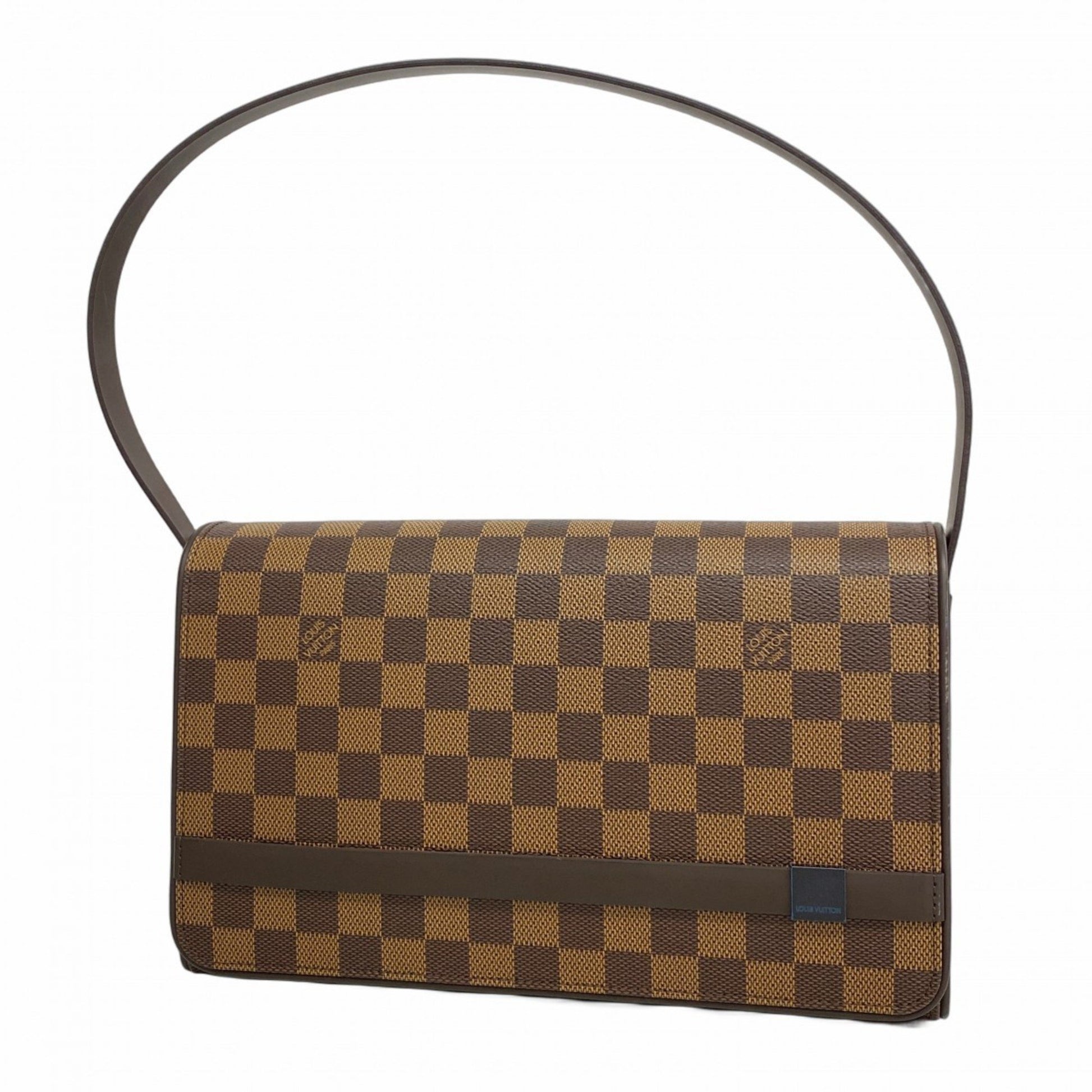 Louis Vuitton Tribeca, Brown, Canvas, shoulder