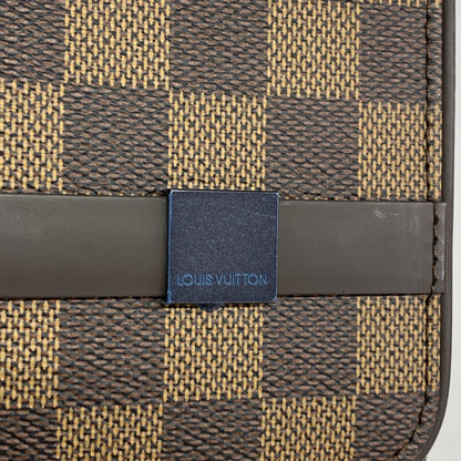 Louis Vuitton Tribeca, Brown, Canvas, shoulder