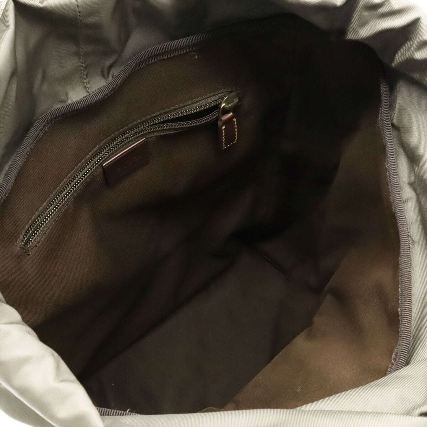 Gucci GG Supreme, Beige, Canvas, backpack