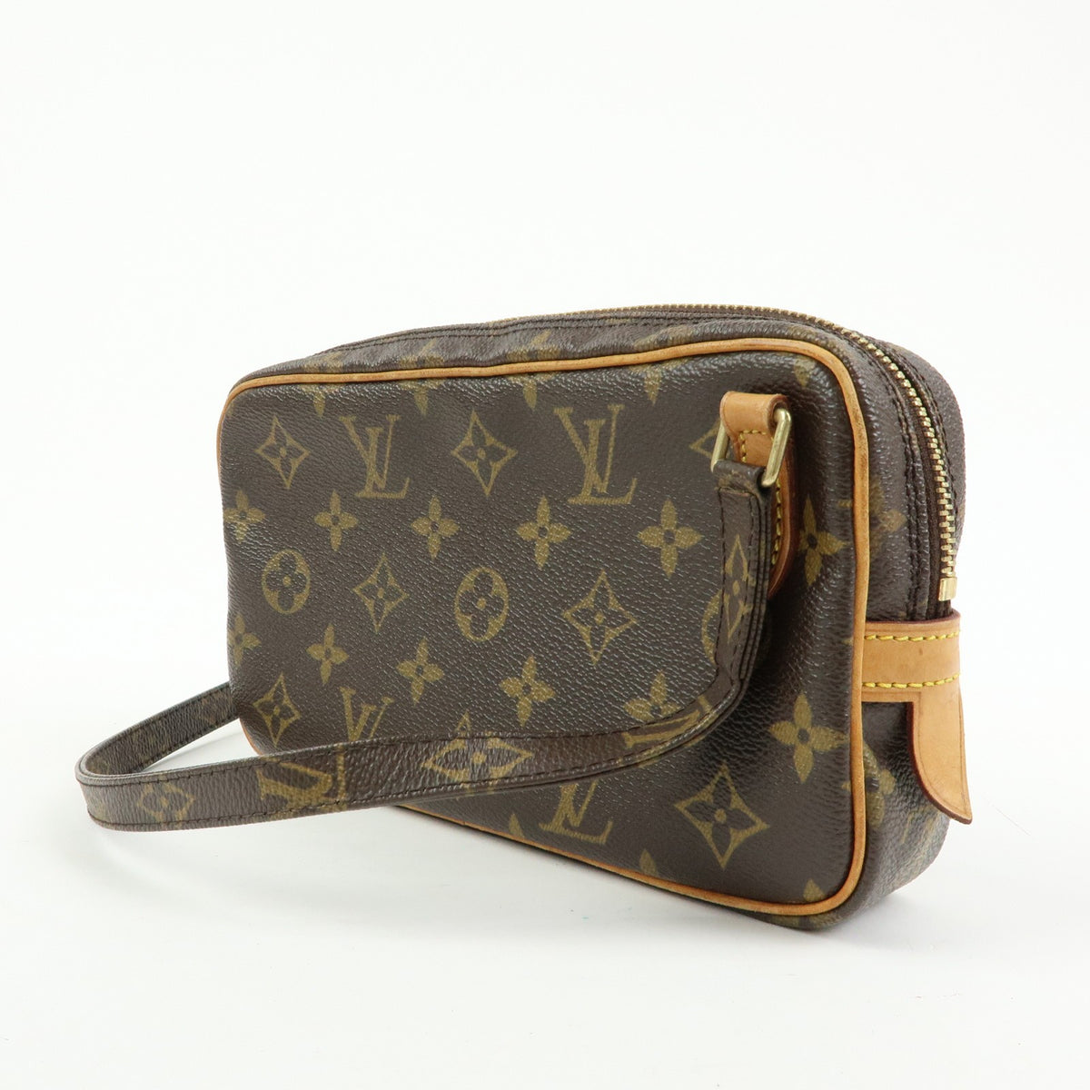 Louis Vuitton Pochette Marly Bandouliere Monogram Canvas, Brown, Canvas, Handbag
