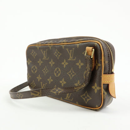 Louis Vuitton Pochette Marly Bandouliere Monogram Canvas, Brown, Canvas, Handbag
