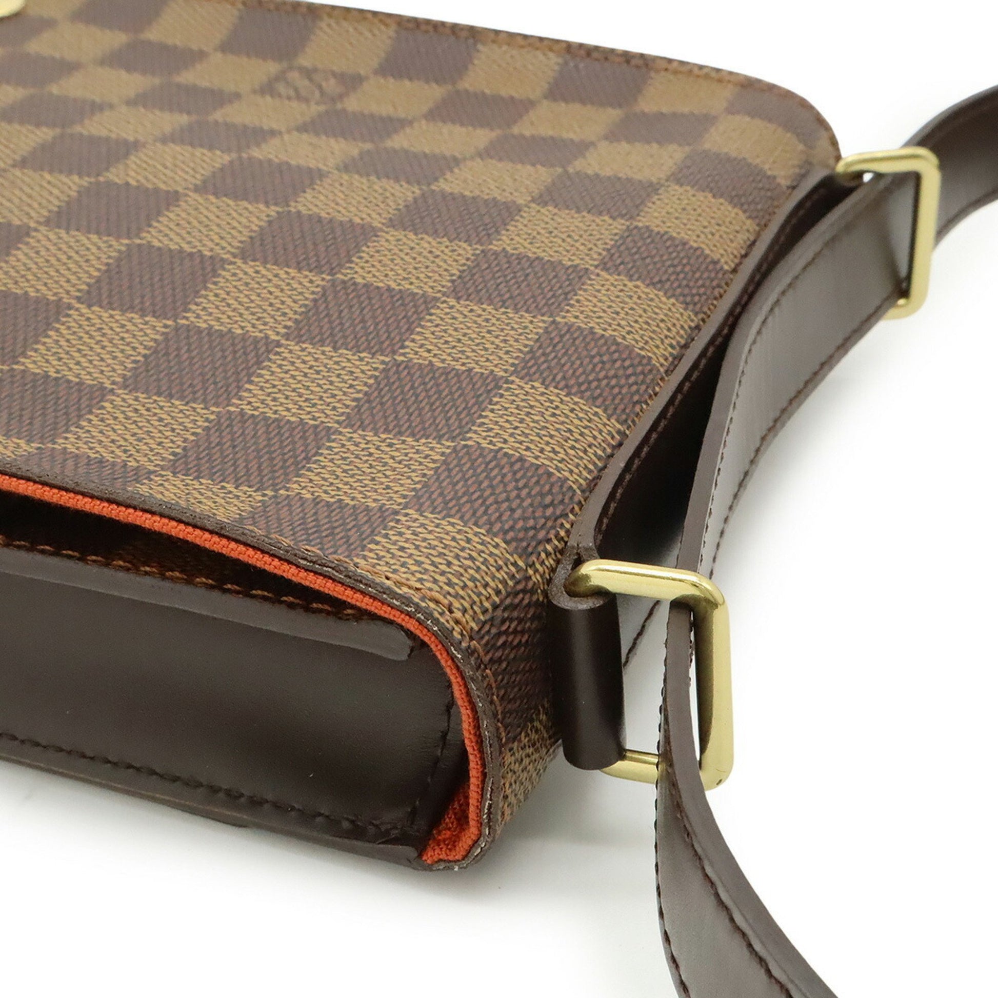 Louis Vuitton Portobello, Brown, Leather, shoulder