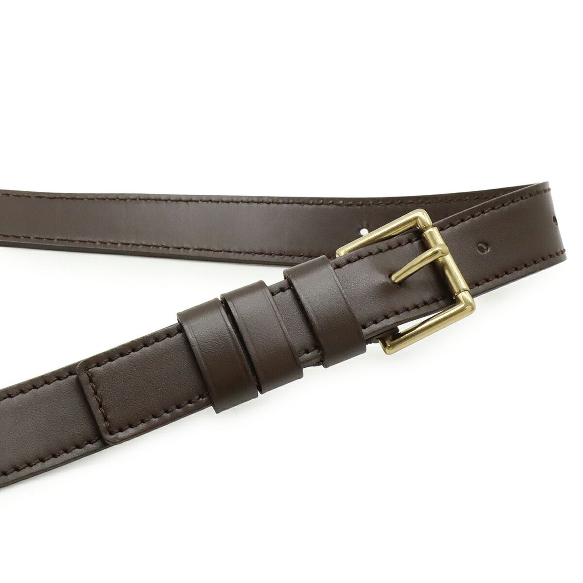 Louis Vuitton Portobello, Brown, Leather, shoulder