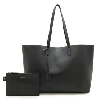 Saint Laurent Shopping, Black, Leather, shoulder
