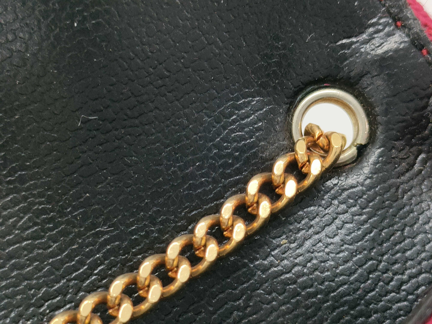 Chanel Classic Flap Card Holder on Chain Quilted Jersey, BROWN, CANVAS, Card Holders