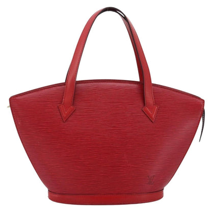 Louis Vuitton Saint Jacques Epi Leather, Red, Leather, Handbag