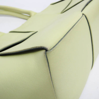 Bottega Veneta Arco Maxi Intrecciato Leather, Green, Leather, Tote Bag