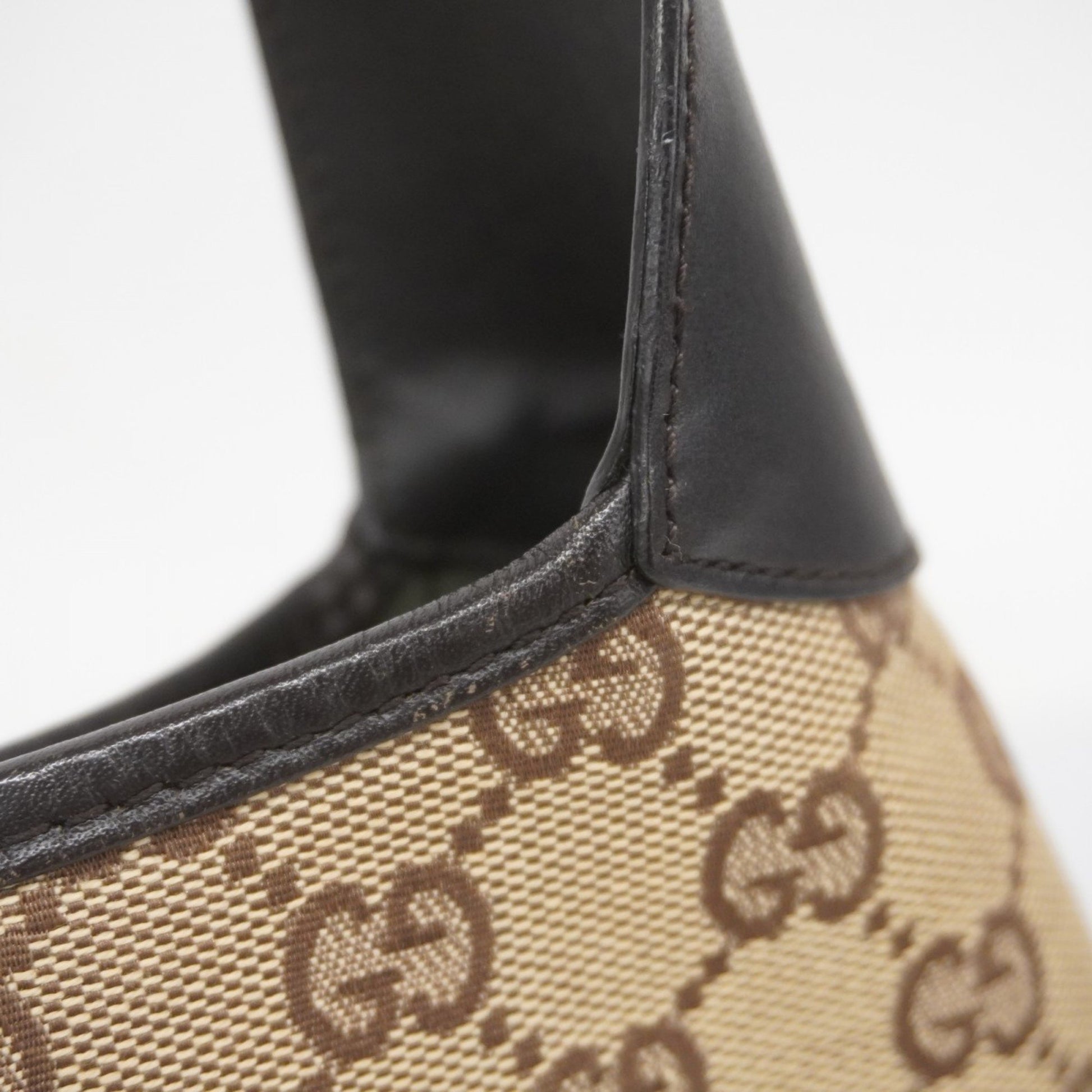 Gucci Jackie, "BEIGE, BROWN", "CANVAS, LEATHER", shoulder
