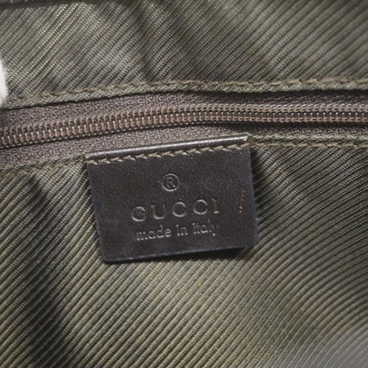 Gucci Jackie, "BEIGE, BROWN", "CANVAS, LEATHER", shoulder
