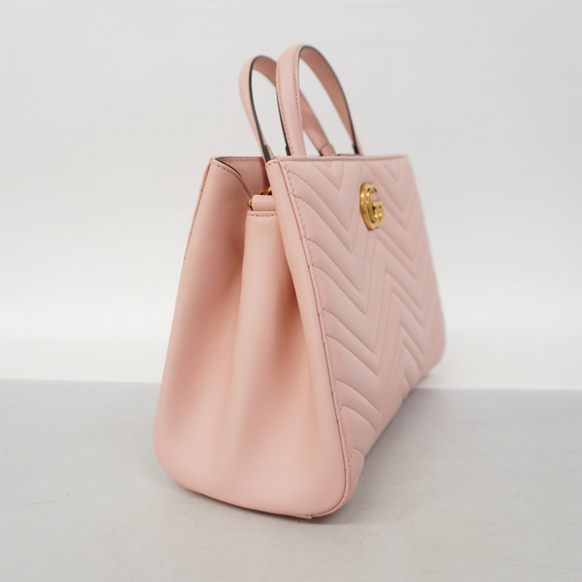 Gucci GG Marmont, Pink, Leather, handbag
