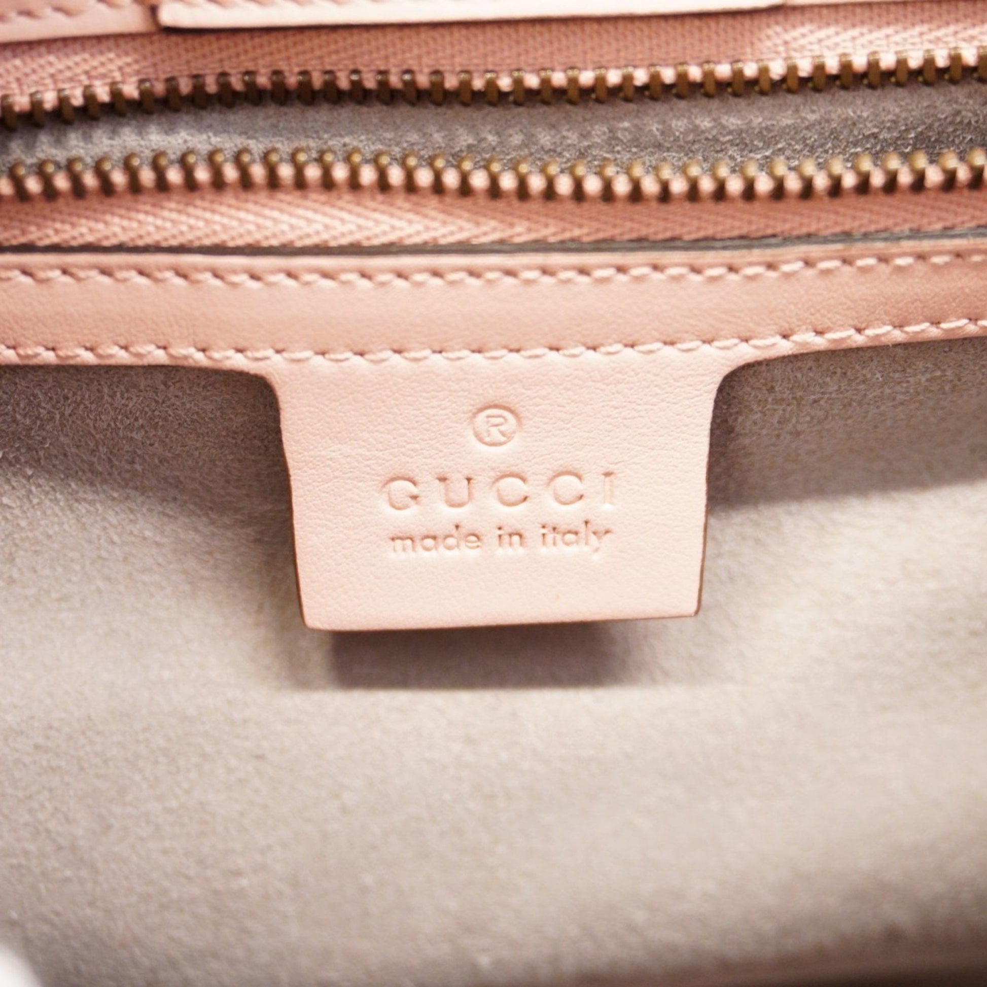 Gucci GG Marmont, Pink, Leather, handbag