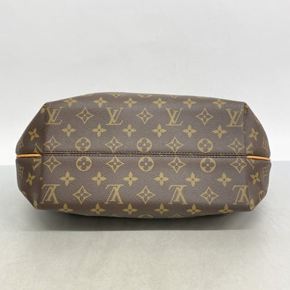 Louis Vuitton Turenne MM, Brown, Canvas, handbag