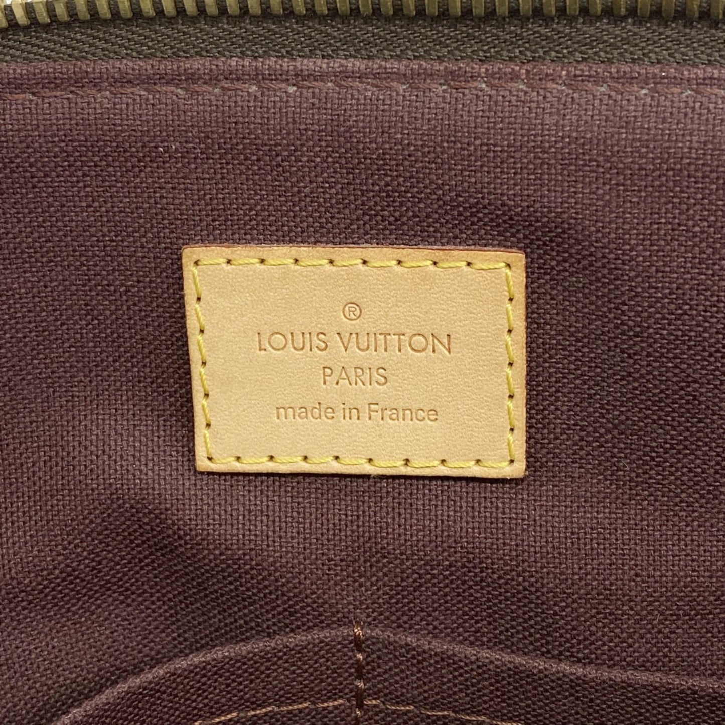Louis Vuitton Turenne MM, Brown, Canvas, handbag