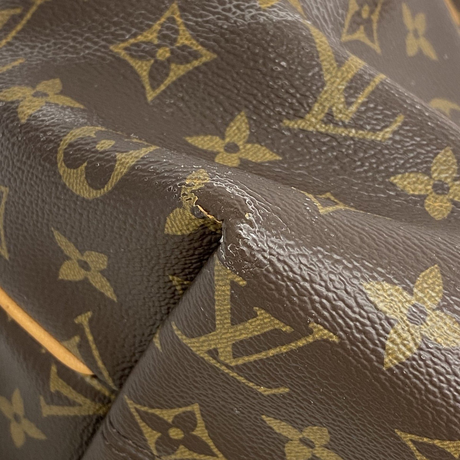 Louis Vuitton Turenne MM, Brown, Canvas, handbag