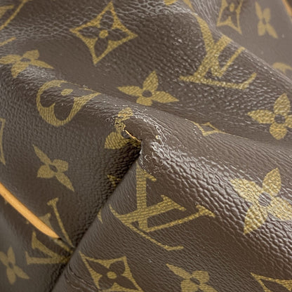 Louis Vuitton Turenne MM, Brown, Canvas, handbag