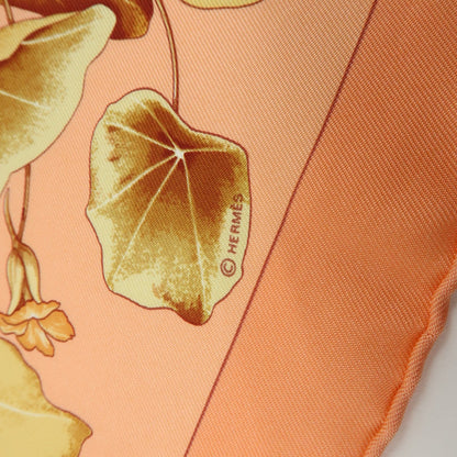Hermes Carré 45 Les Capucines 100% Silk, Multicolour, Silk, Scarf