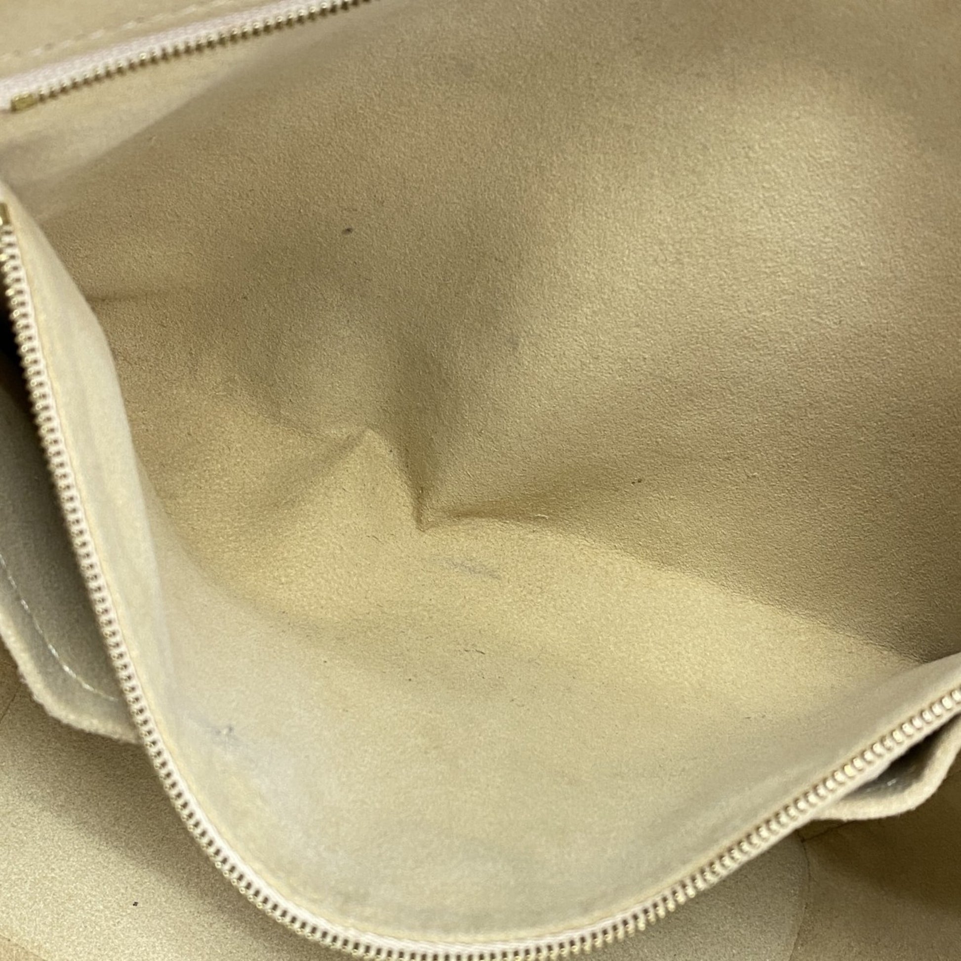 Louis Vuitton Salina Rubis, White, Canvas, tote